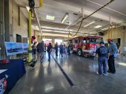 Apparatus Bay at Fire Station 31