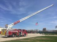 Fire Truck with Ladder extended