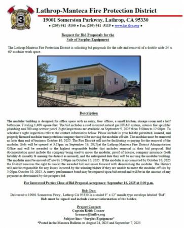 Surplus Bidding Opportunity
