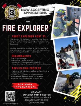 Explorer Post 31 Flyer